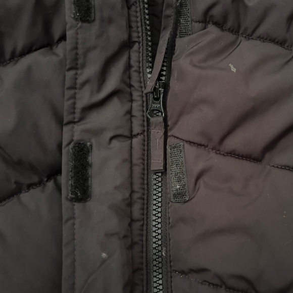 The Children Place Kids Girls Puffer Coat Jacket Warmest Black Sz L/G 10-12 - Picture 6 of 8